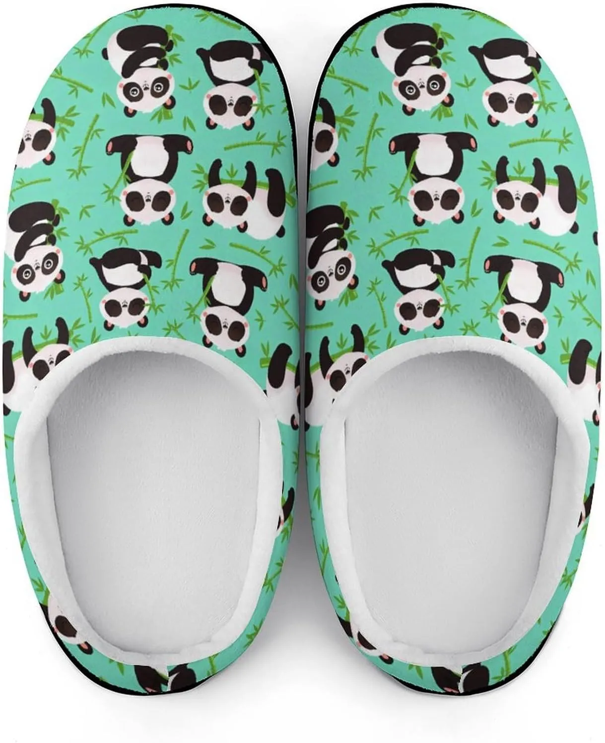 Christmas Clog Slippers Ladies Non-Slip Warm House Slippers Womens Cotton Slipper Bedroom Slip-On Shoes Indoor Outdoor