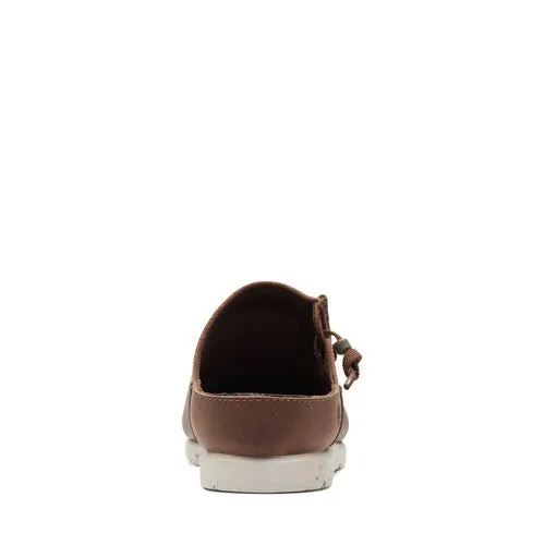 Clarks Mens ShacreLite Sun Brown Leather Casual  Shoes