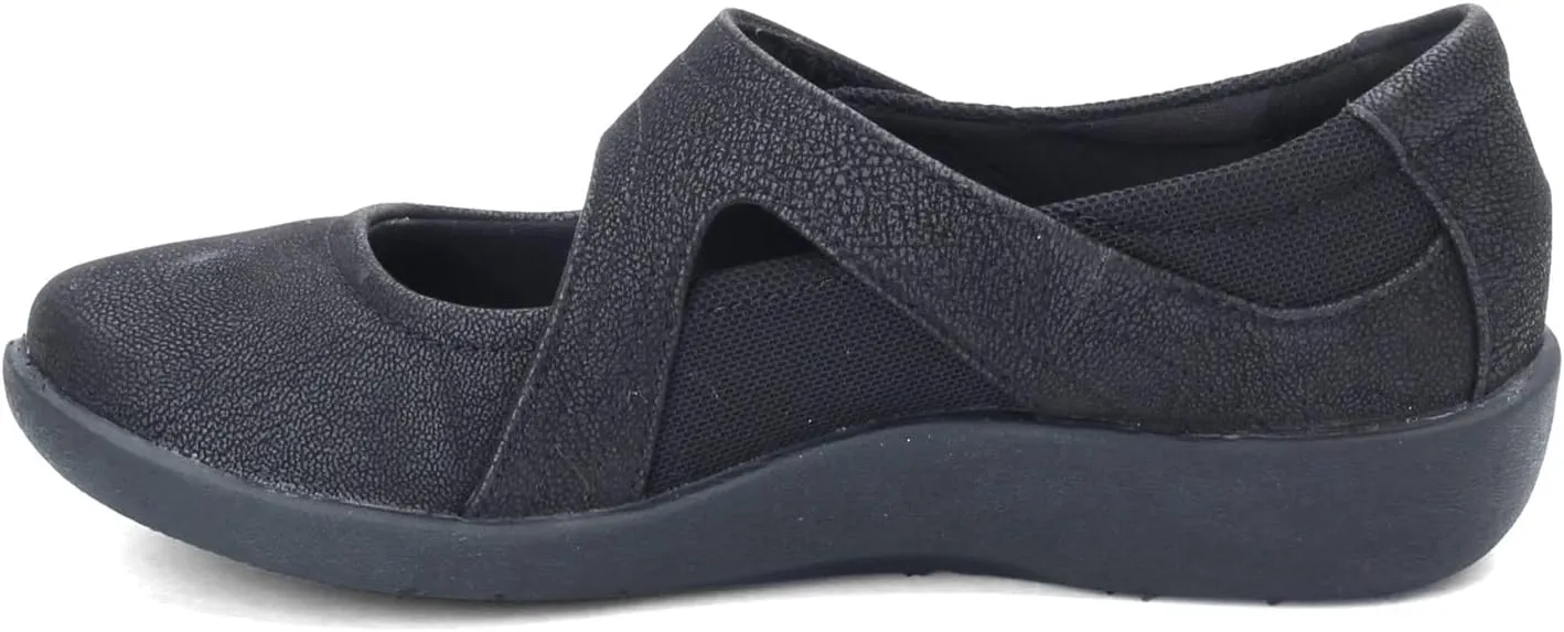 CLARKS Women's Sillian Bella Mary Jane Flat