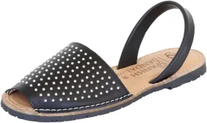 Classic Flat Sandals for Women – Dressy Soft Leather Peep Toe Women’s Flat Sandals, Casual Slip on Flats
