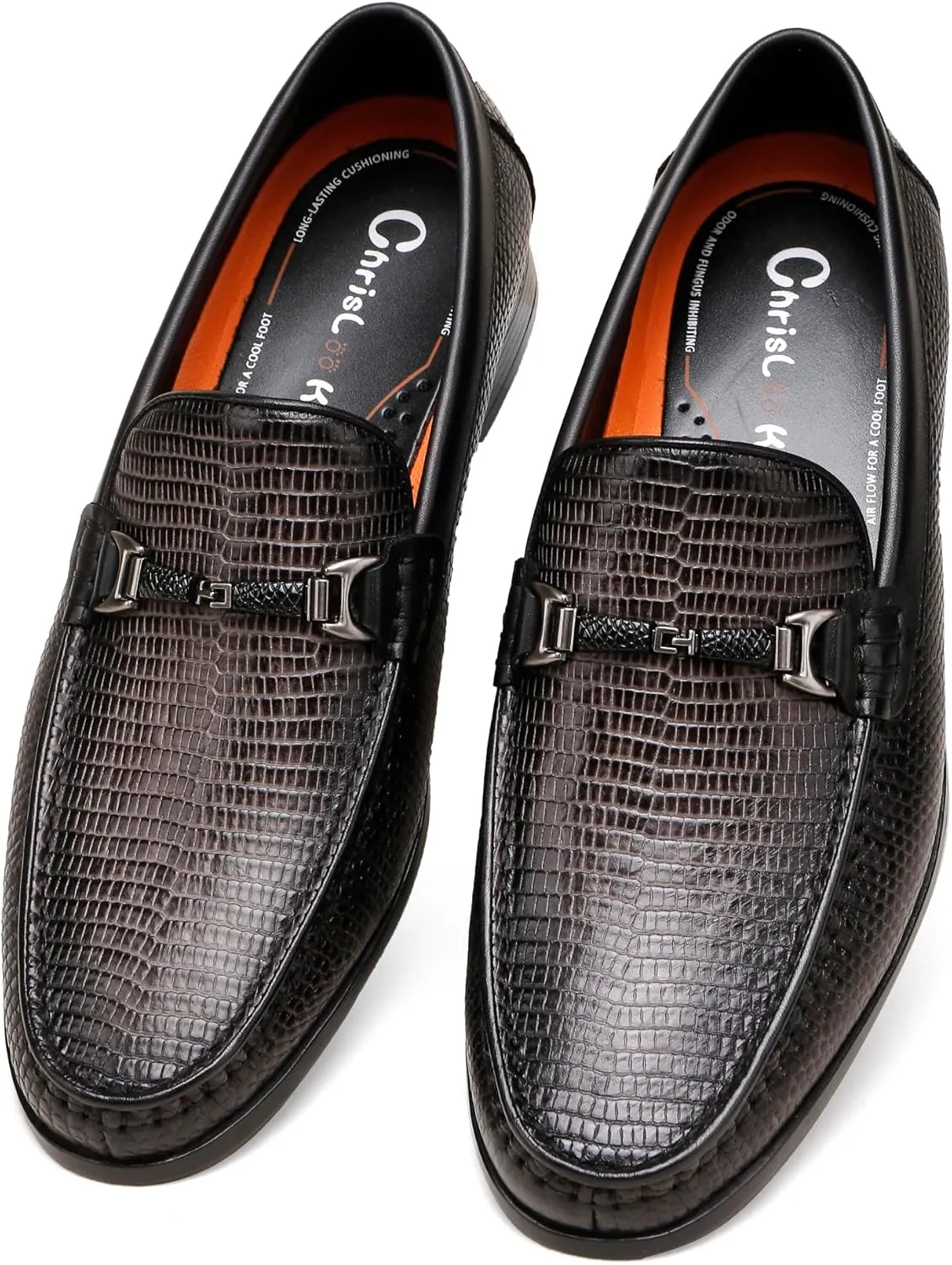 Classsical Slip on Loafers for Men,Leather Dress Shoes Dress Loafer Penny Formal Shoes