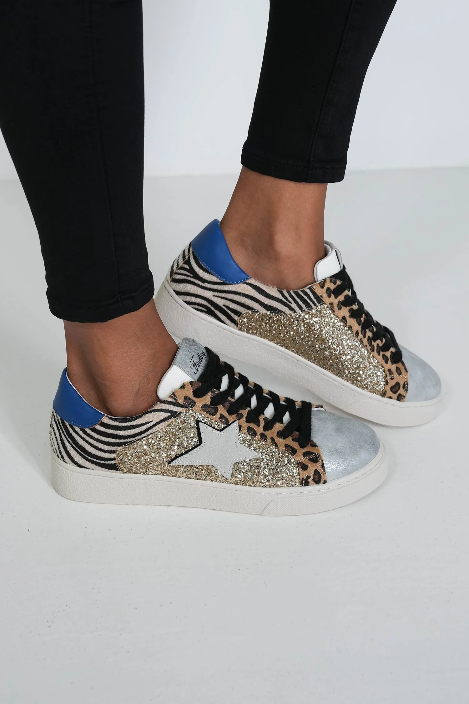 Cobalt Animal Sneaker