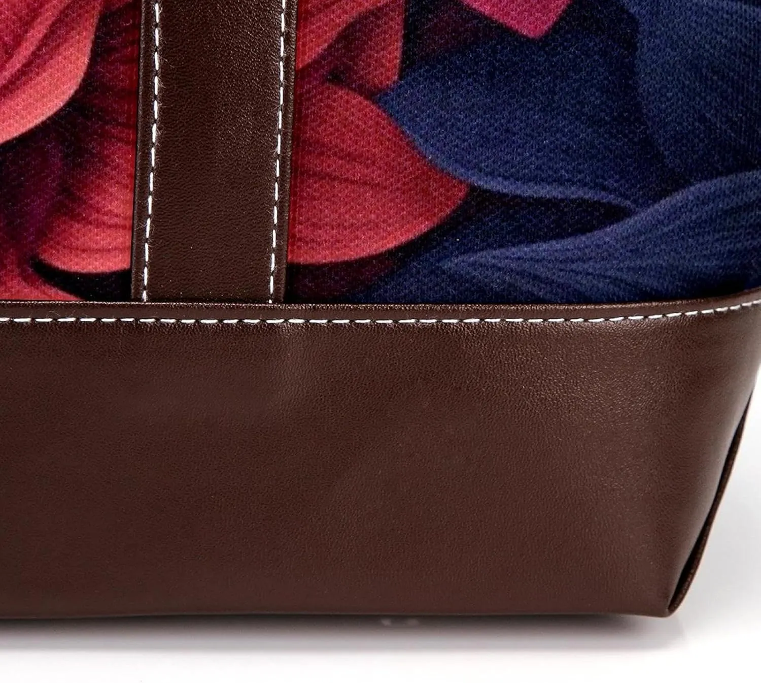 Colorful Petal Flowers-1002 Shoulder Purses for Women Large Soft Washed Leather Purses and Durable Handbags