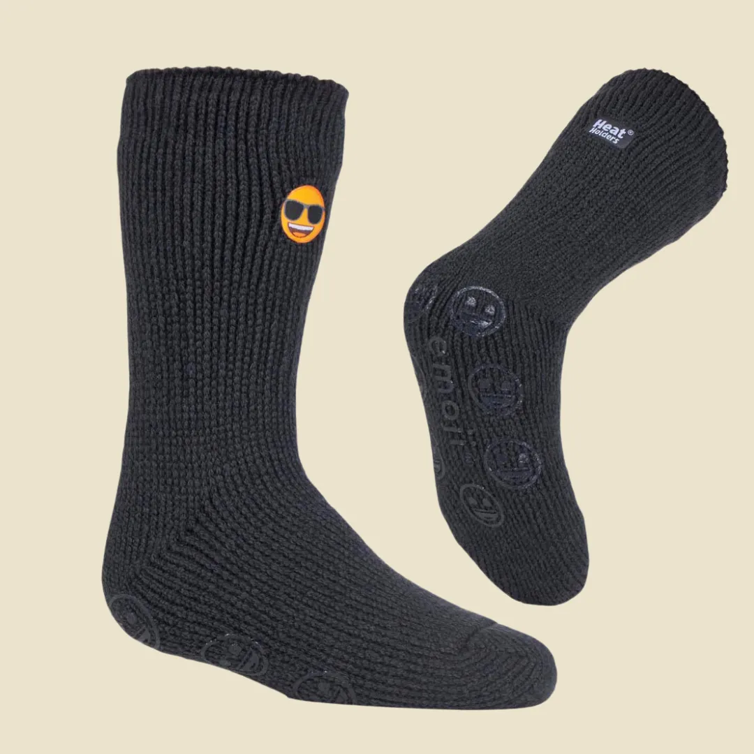 Cool Emoji - Kids Slipper Socks