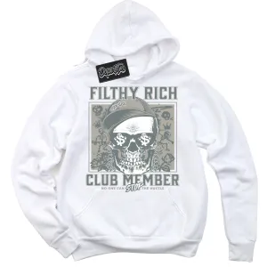 Cool Grey 9s Sneaker Hoodie Filthy Rich Graphic