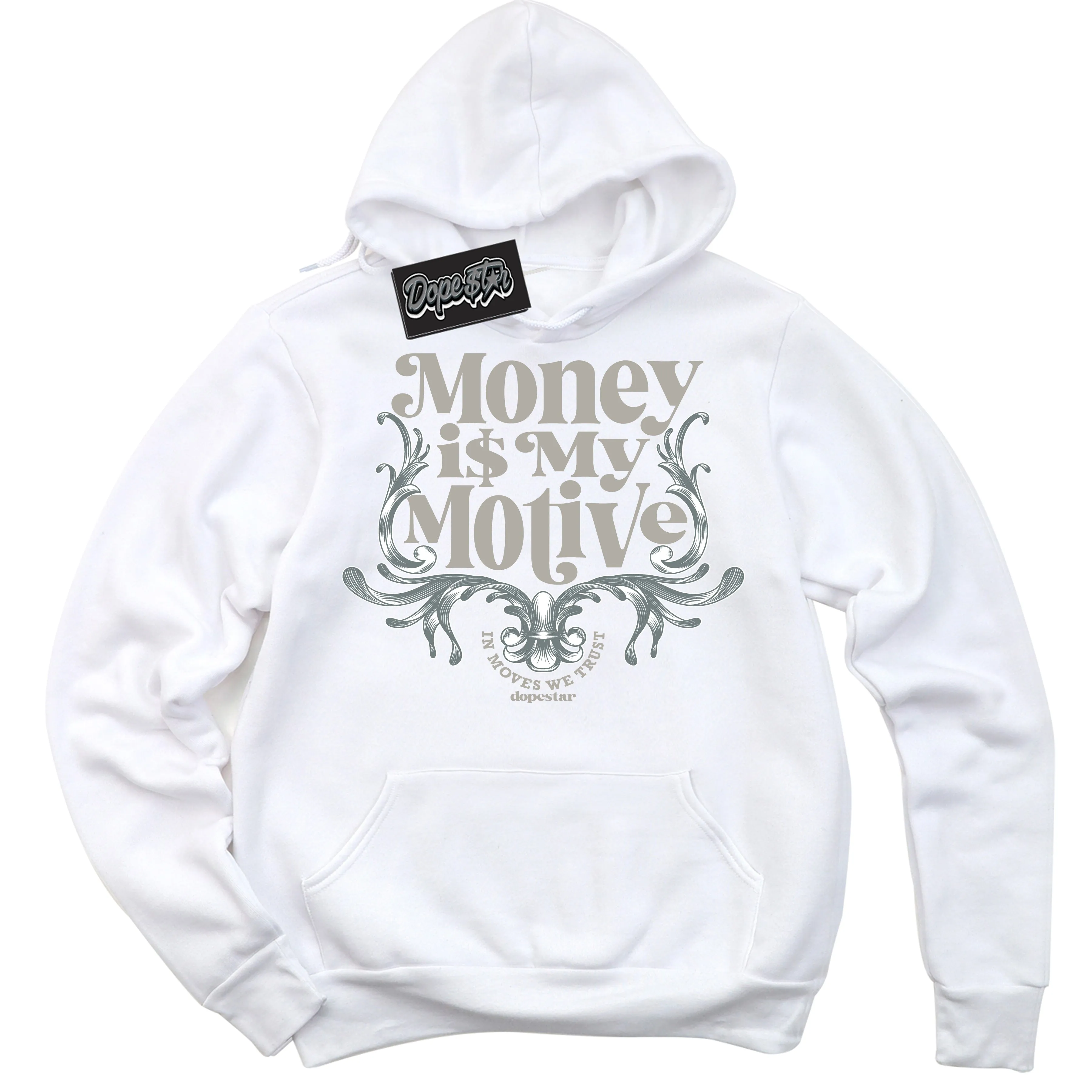 Cool Grey 9s Sneaker Hoodie Money Is My Motive Graphic