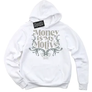 Cool Grey 9s Sneaker Hoodie Money Is My Motive Graphic