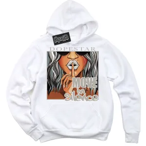 Cool Grey 9s Sneaker Hoodie Move In Silence Graphic