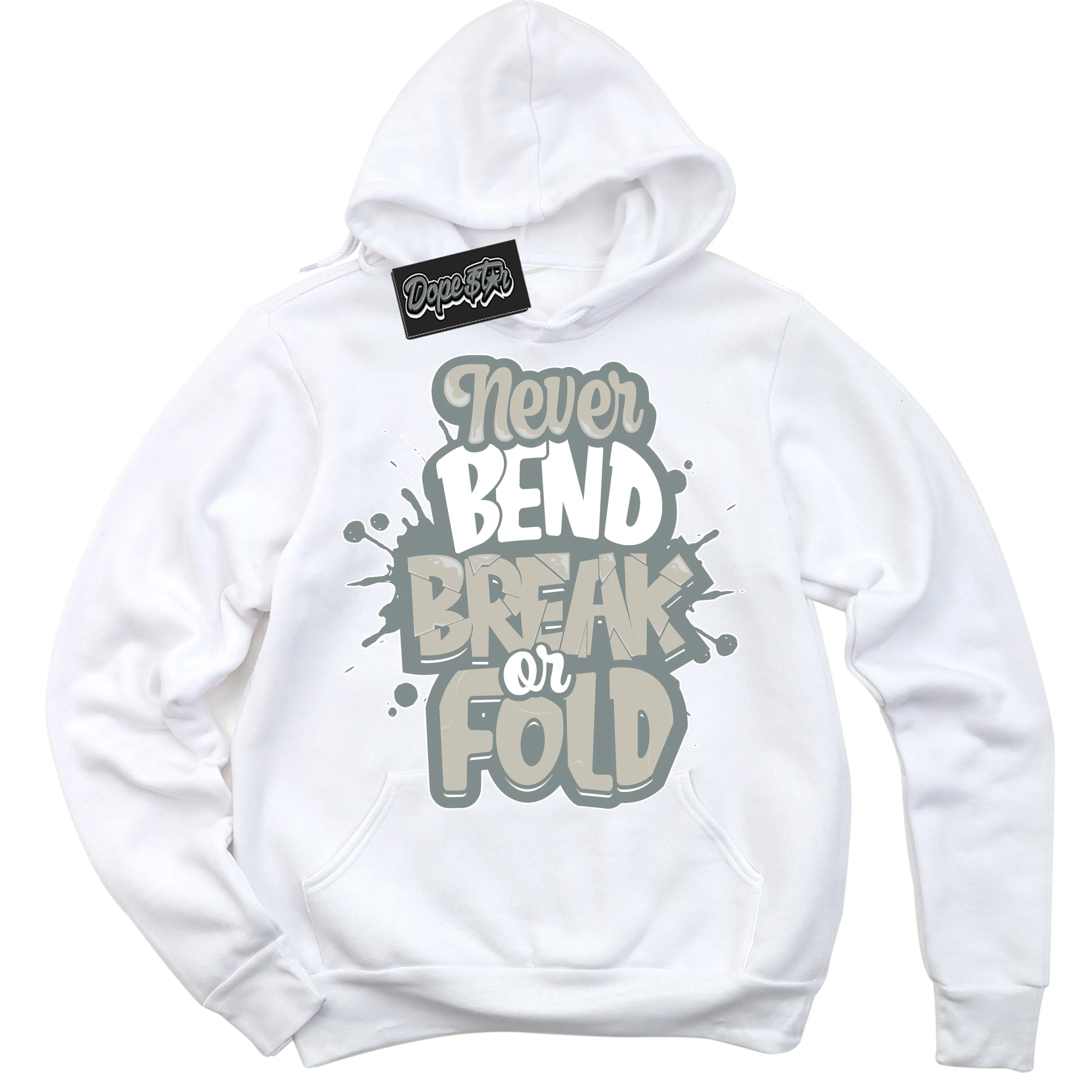 Cool Grey 9s Sneaker Hoodie Never Bend Break Or Fold Graphic