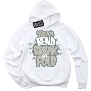 Cool Grey 9s Sneaker Hoodie Never Bend Break Or Fold Graphic