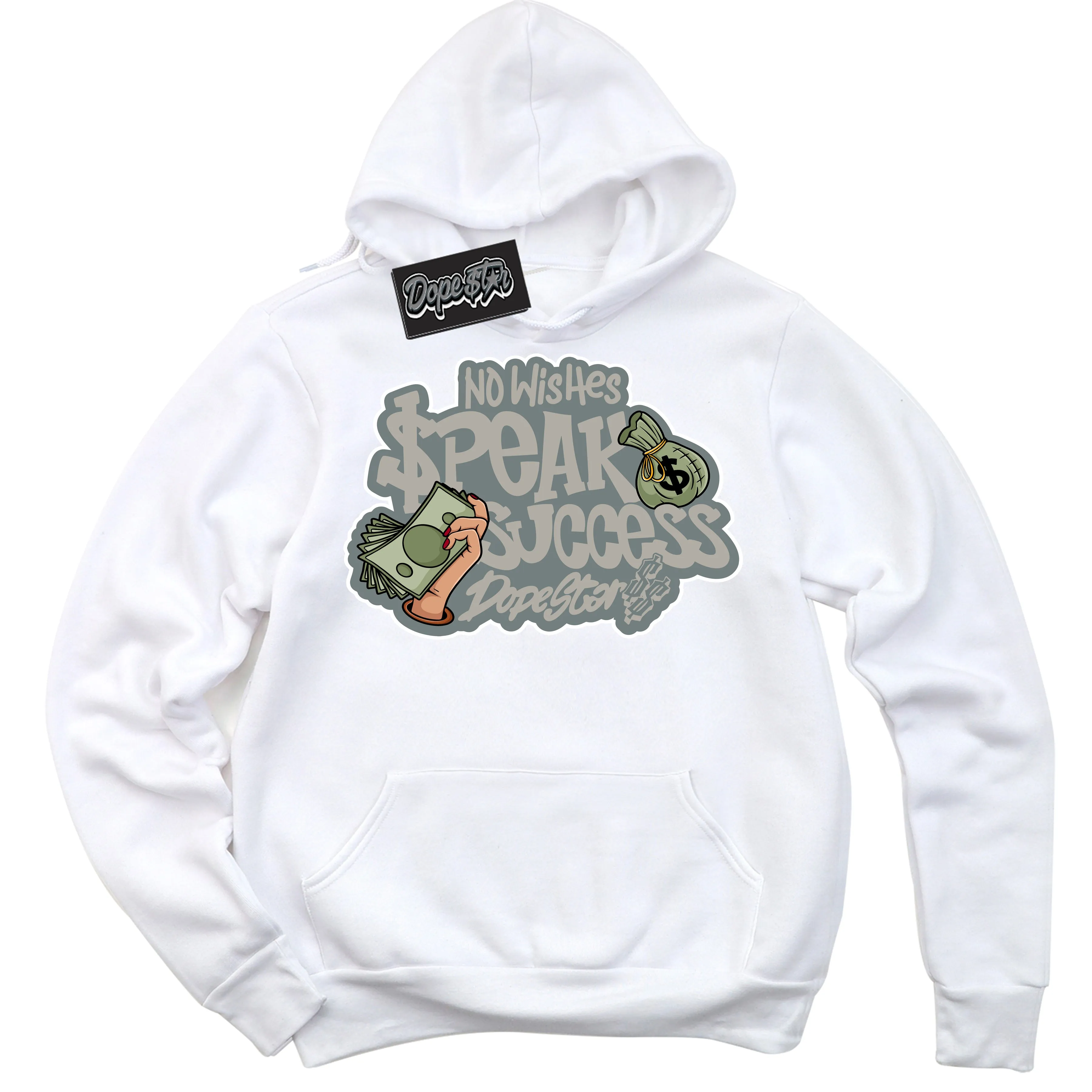 Cool Grey 9s Sneaker Hoodie No Wish Speak Success Graphic