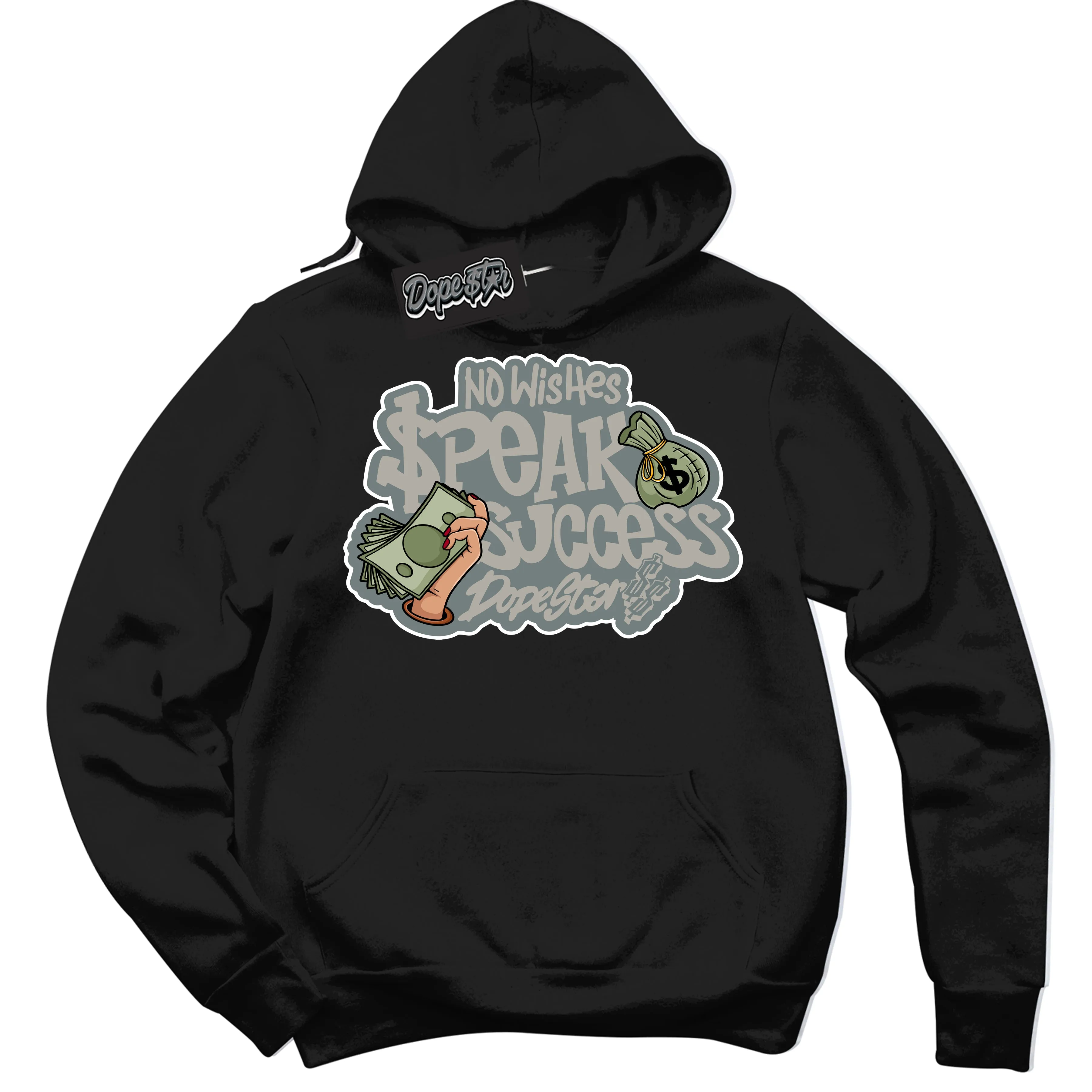 Cool Grey 9s Sneaker Hoodie No Wish Speak Success Graphic