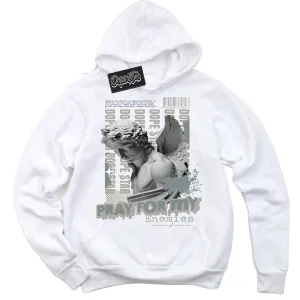 Cool Grey 9s Sneaker Hoodie Pray Enemies Graphic
