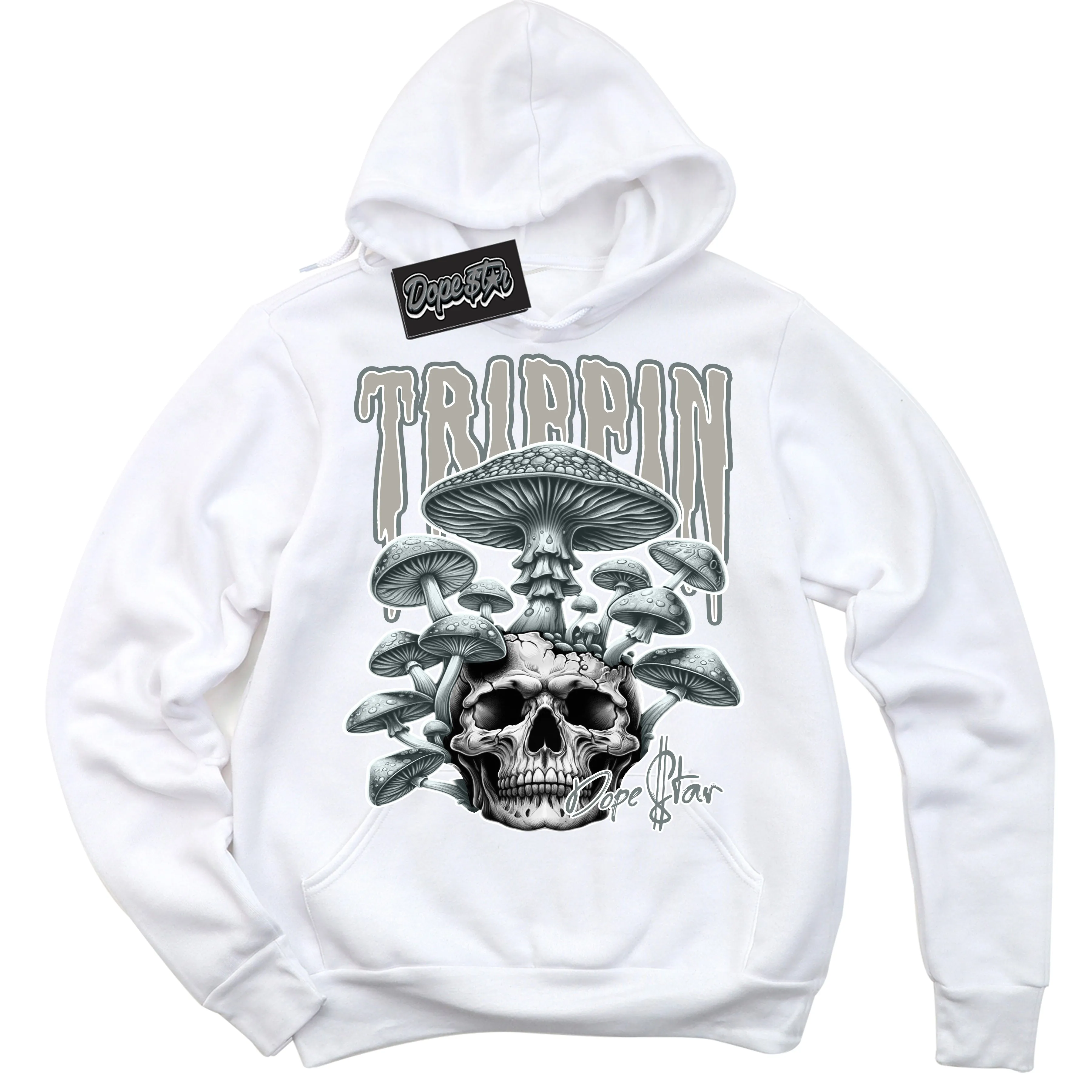 Cool Grey 9s Sneaker Hoodie Trippin Graphic
