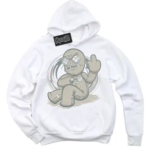 Cool Grey 9s Sneaker Hoodie Voodoo Doll Graphic