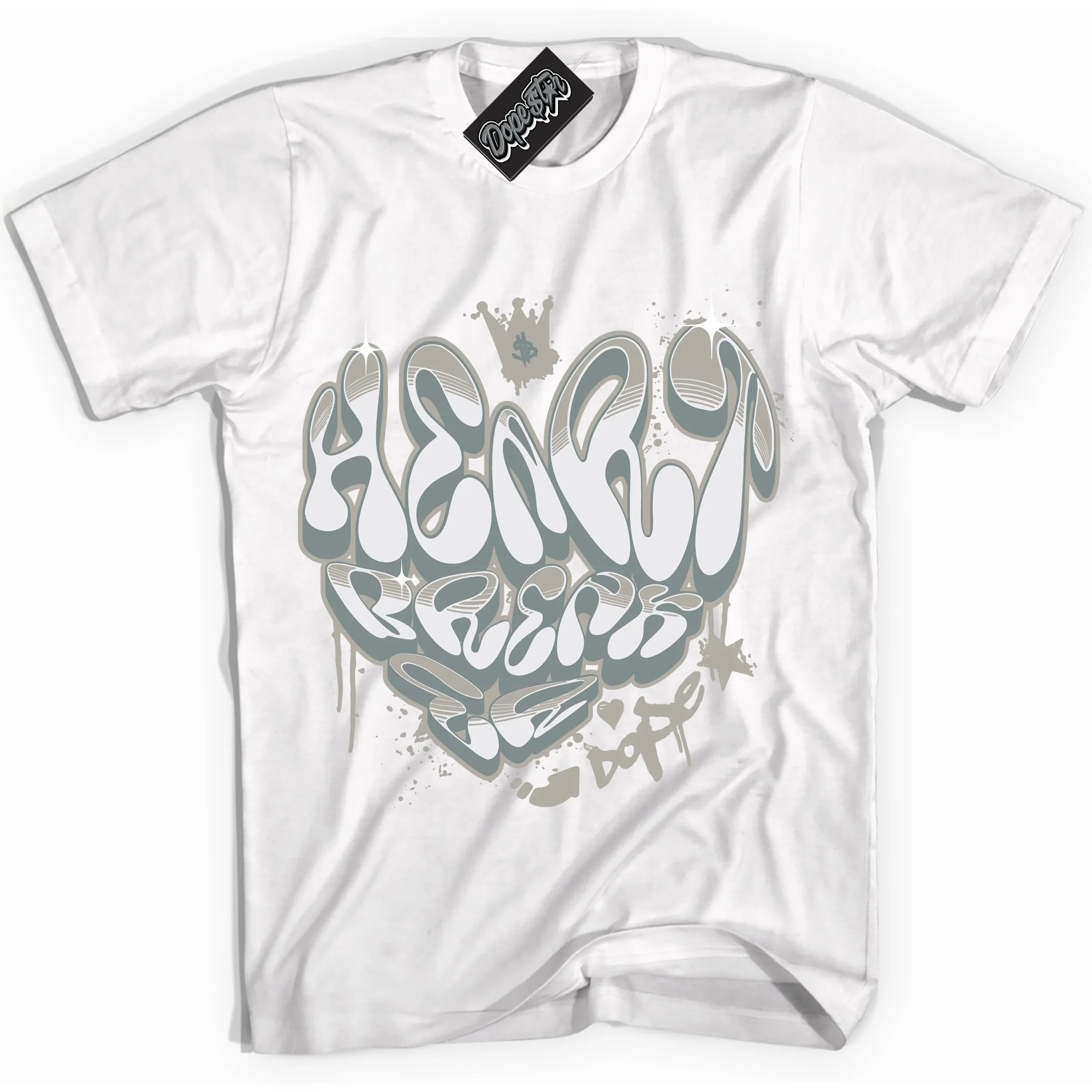 Cool Grey 9s Sneaker Shirt Heartbreaker Graffiti Graphic