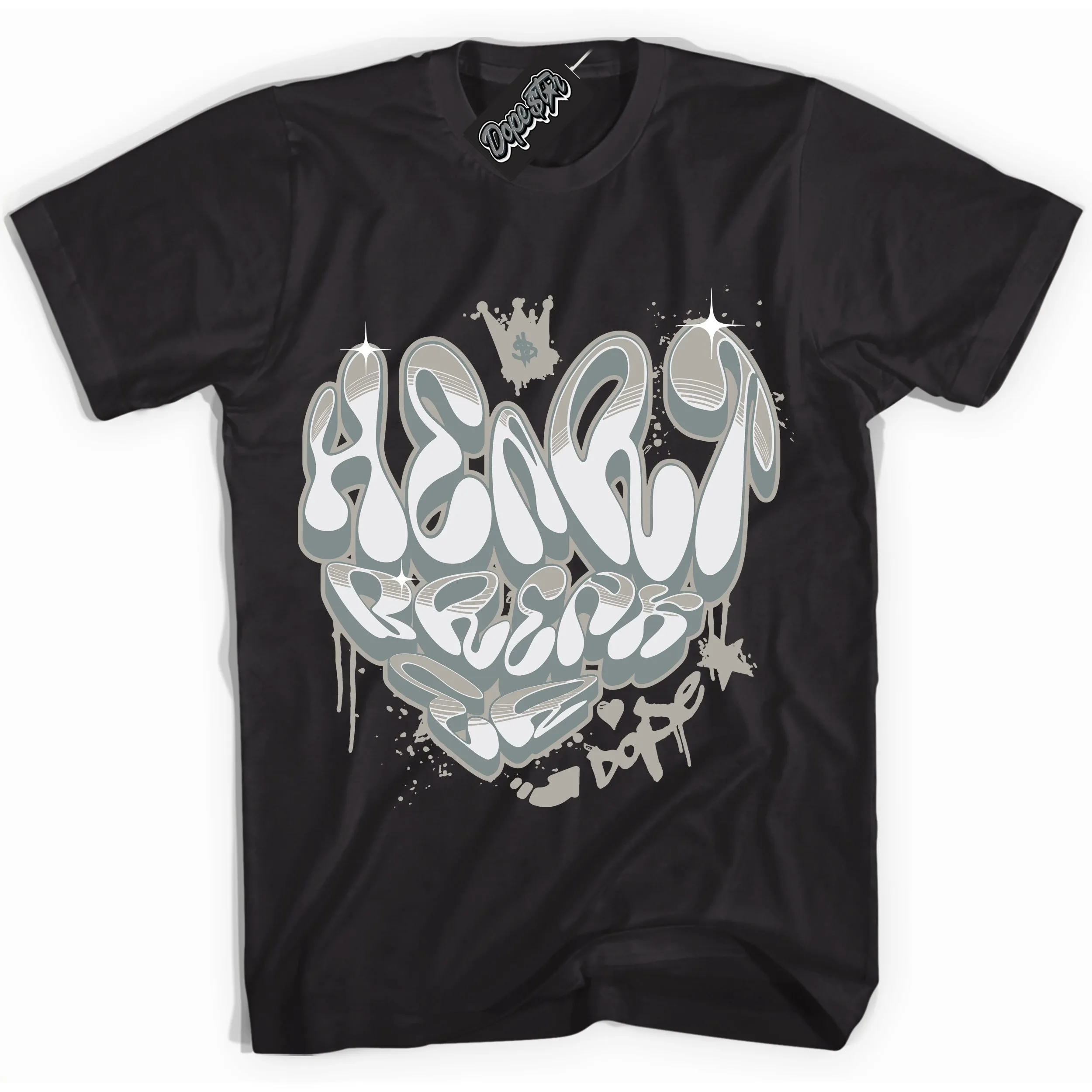 Cool Grey 9s Sneaker Shirt Heartbreaker Graffiti Graphic
