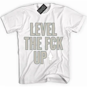 Cool Grey 9s Sneaker Shirt Level The Fck Up Graphic