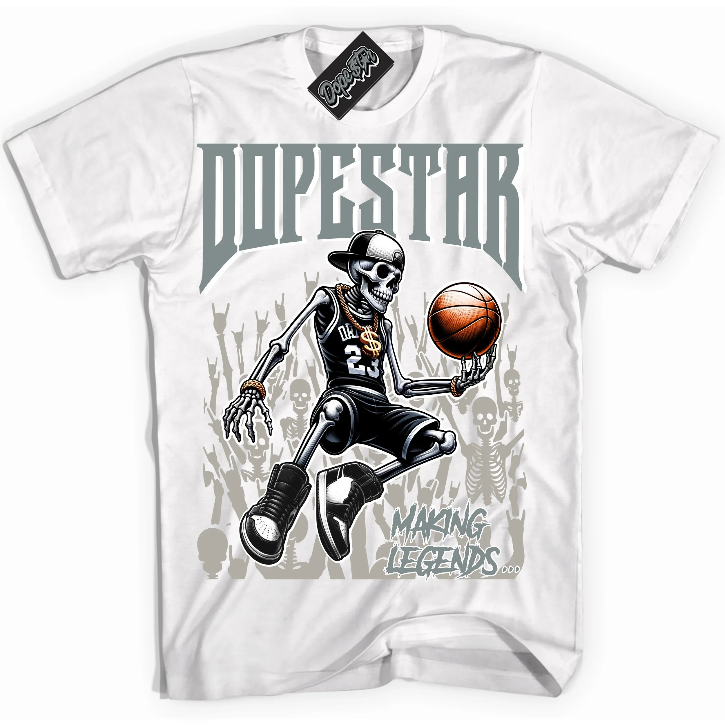 Cool Grey 9s Sneaker Shirt Making Legends Graphic