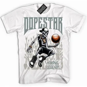 Cool Grey 9s Sneaker Shirt Making Legends Graphic