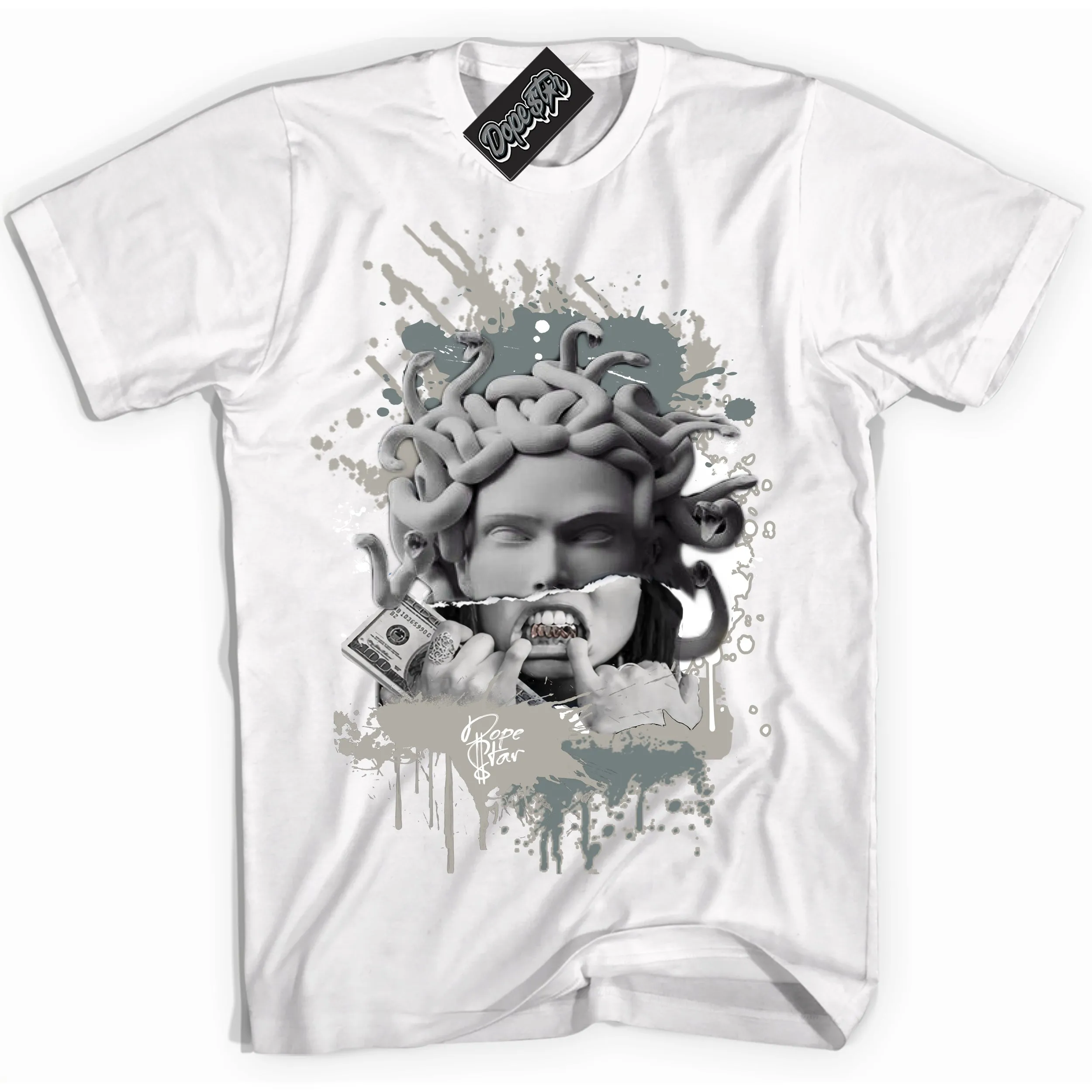 Cool Grey 9s Sneaker Shirt Medusa Graphic