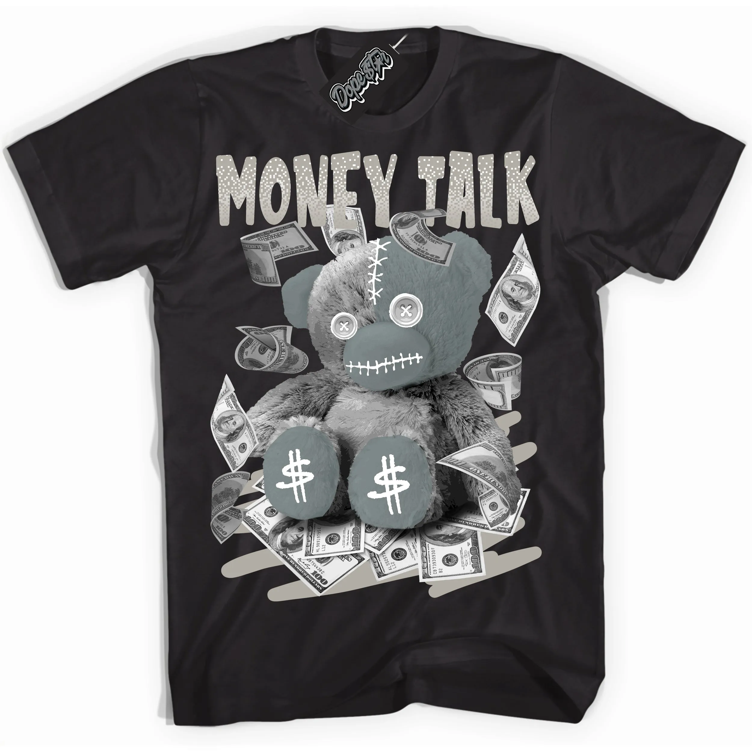 Cool Grey 9s Sneaker Shirt Money Talk Bear Graphic
