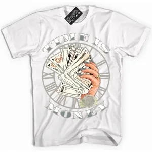 Cool Grey 9s Sneaker Shirt Time Is Money Graphic