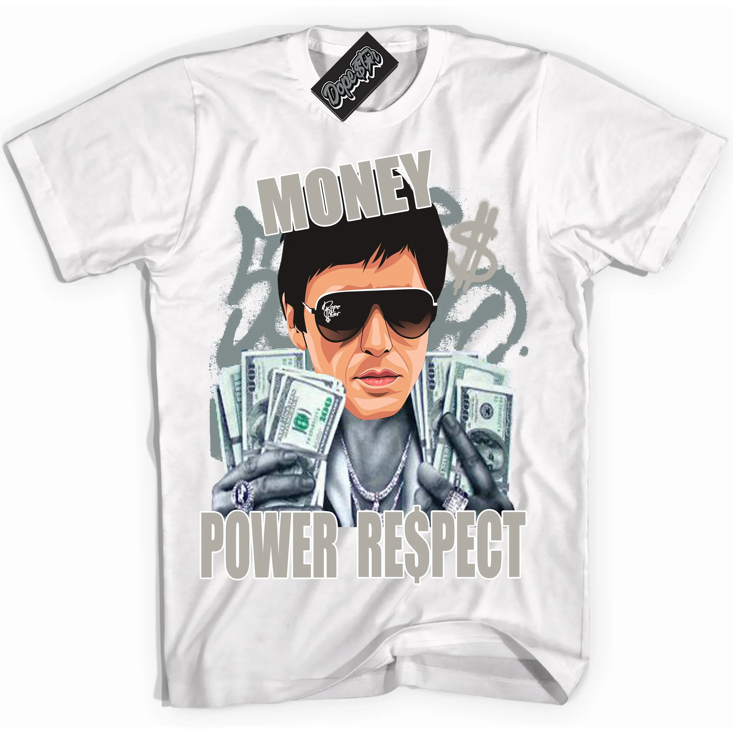 Cool Grey 9s Sneaker Shirt Tony Montana Graphic