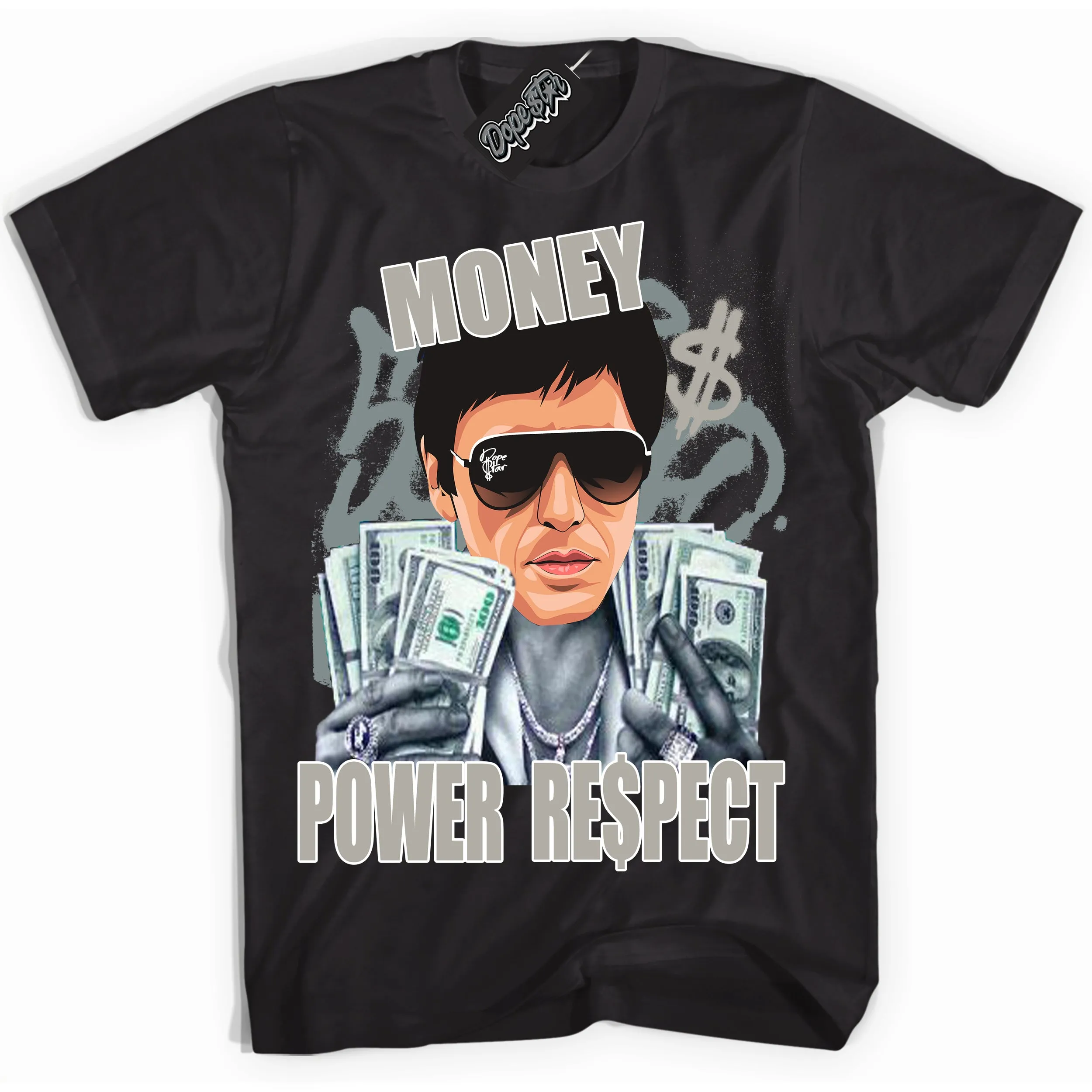 Cool Grey 9s Sneaker Shirt Tony Montana Graphic