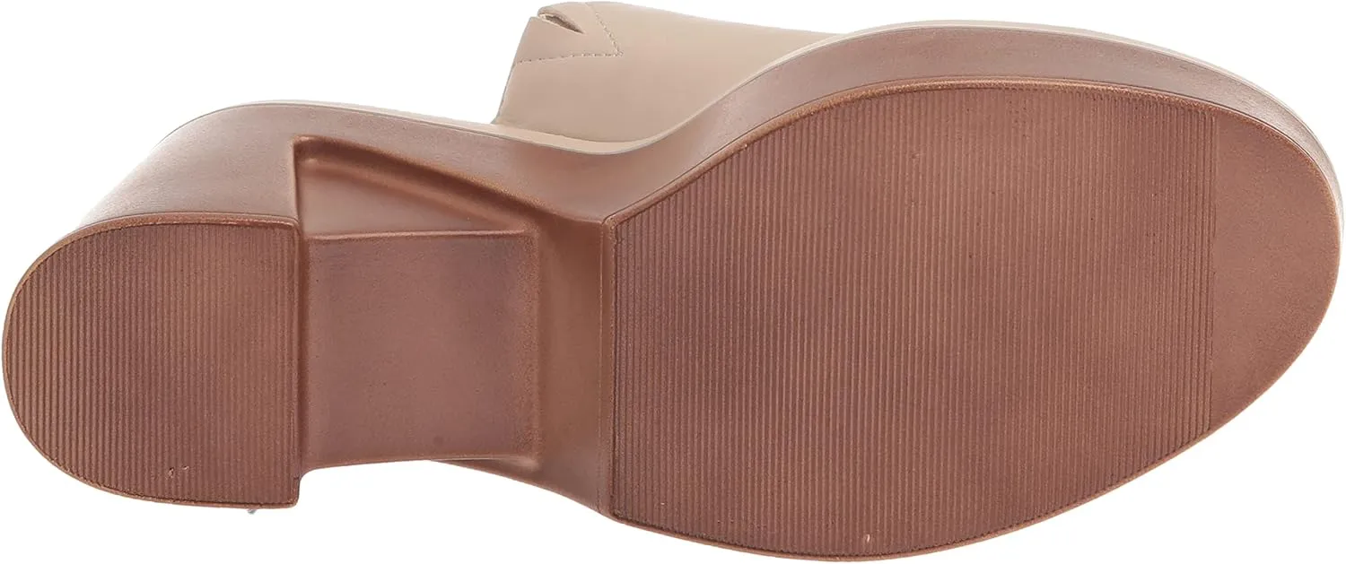 COOL PLANET Women's Walnut Heeled Sandal