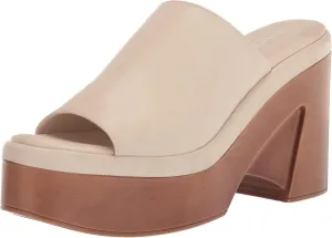 COOL PLANET Women's Walnut Heeled Sandal