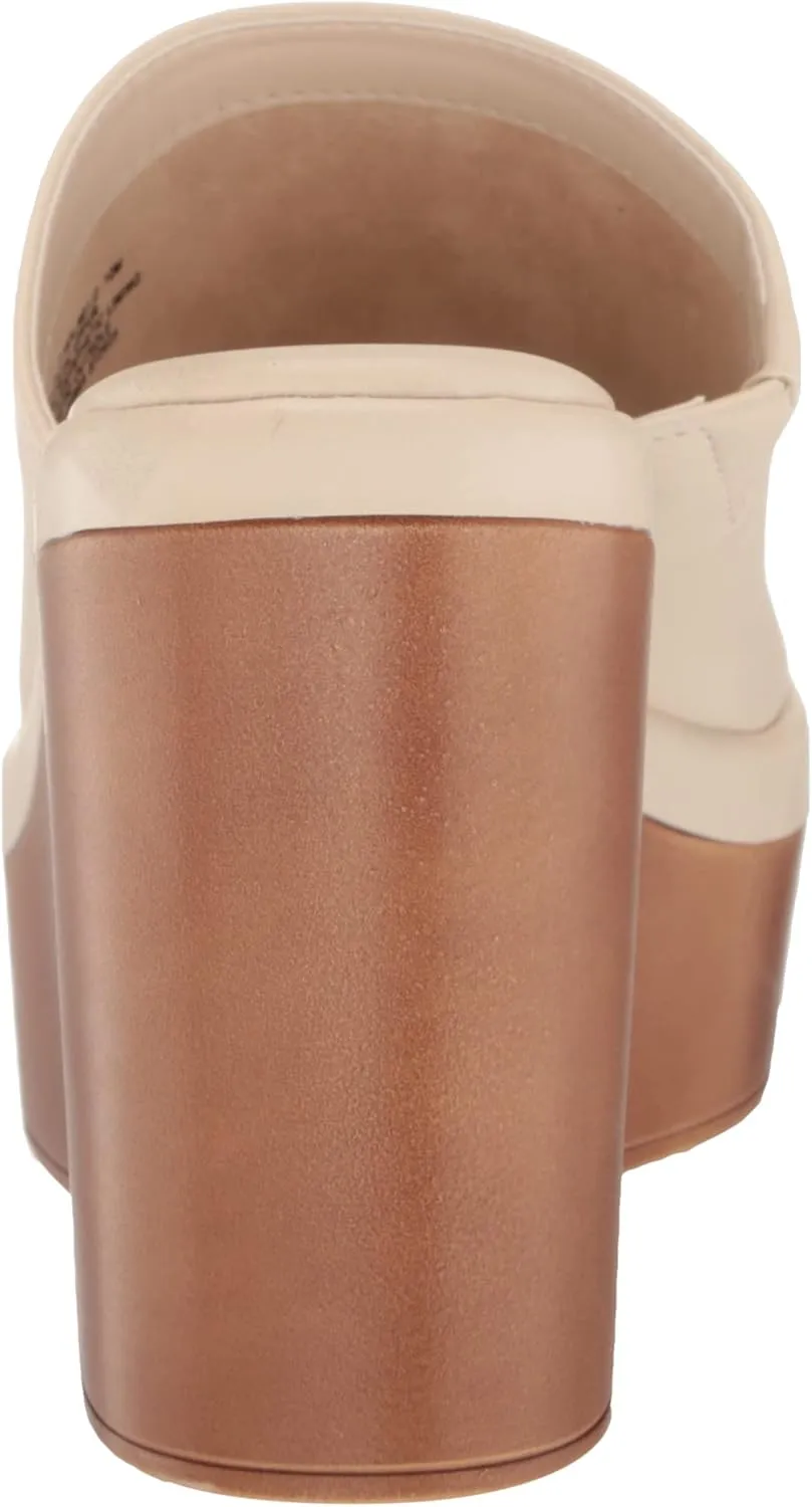 COOL PLANET Women's Walnut Heeled Sandal