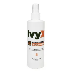 CoreTex Ivy X Pre-Contact Poison Ivy Skin Barrier Spray - 8oz Spray Bottle of Protection Solution to Help Prevent Itchy Rashes - Also Works on Poison Oak & Sumac - Quick Dry & Chalk-Free Formula