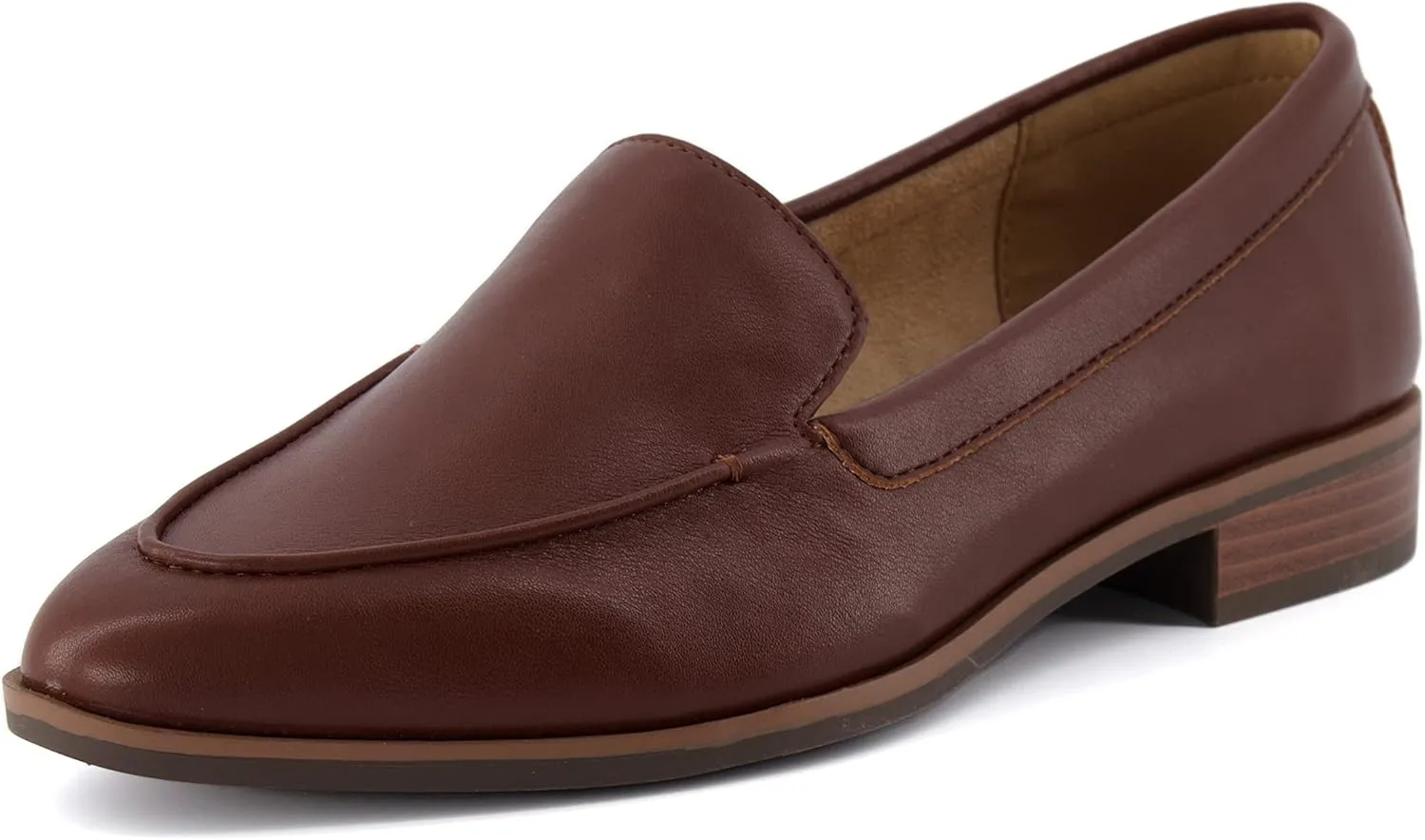 CUSHIONAIRE Women's Belmont Slip on Loafer  Memory Foam, Wide Widths Available