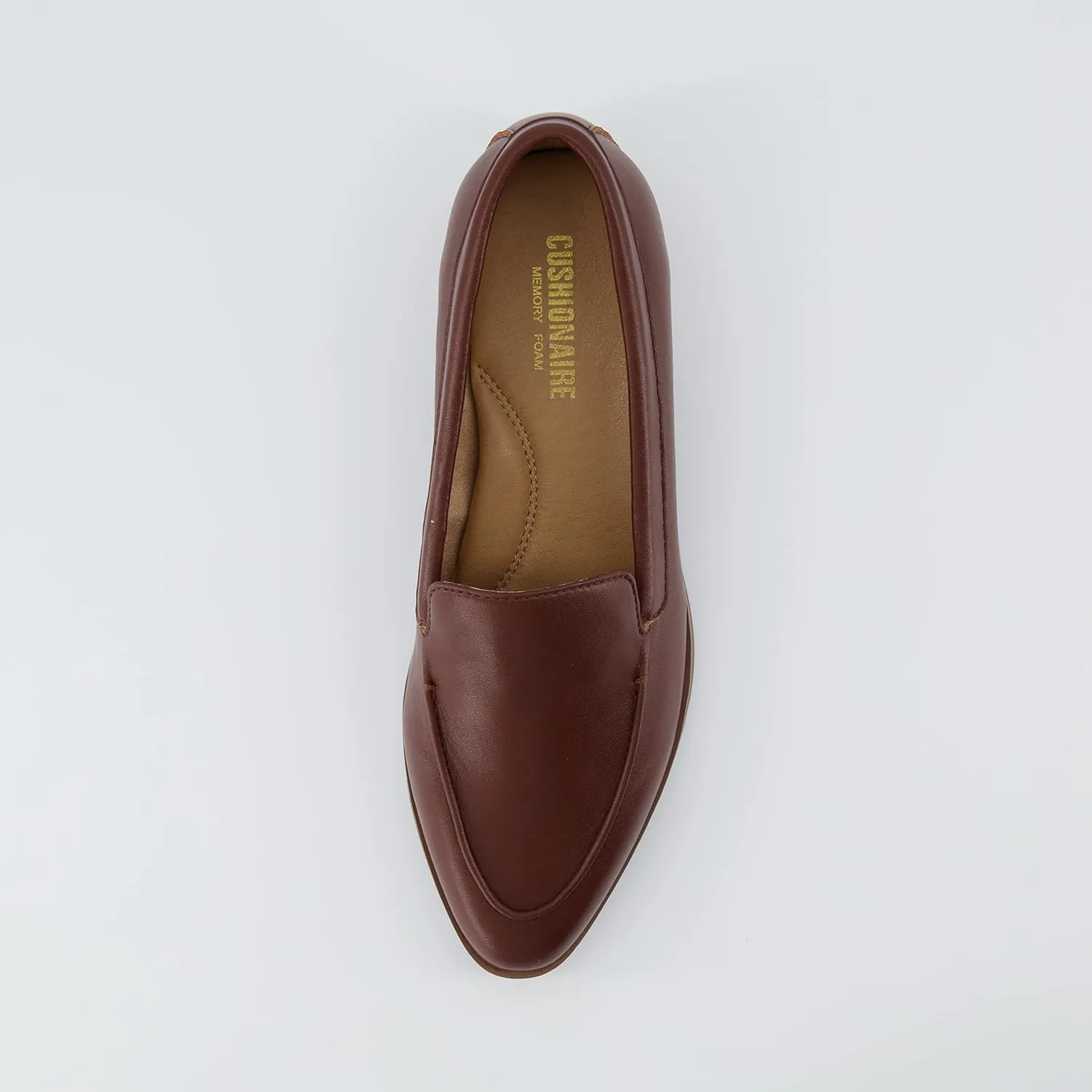 CUSHIONAIRE Women's Belmont Slip on Loafer  Memory Foam, Wide Widths Available