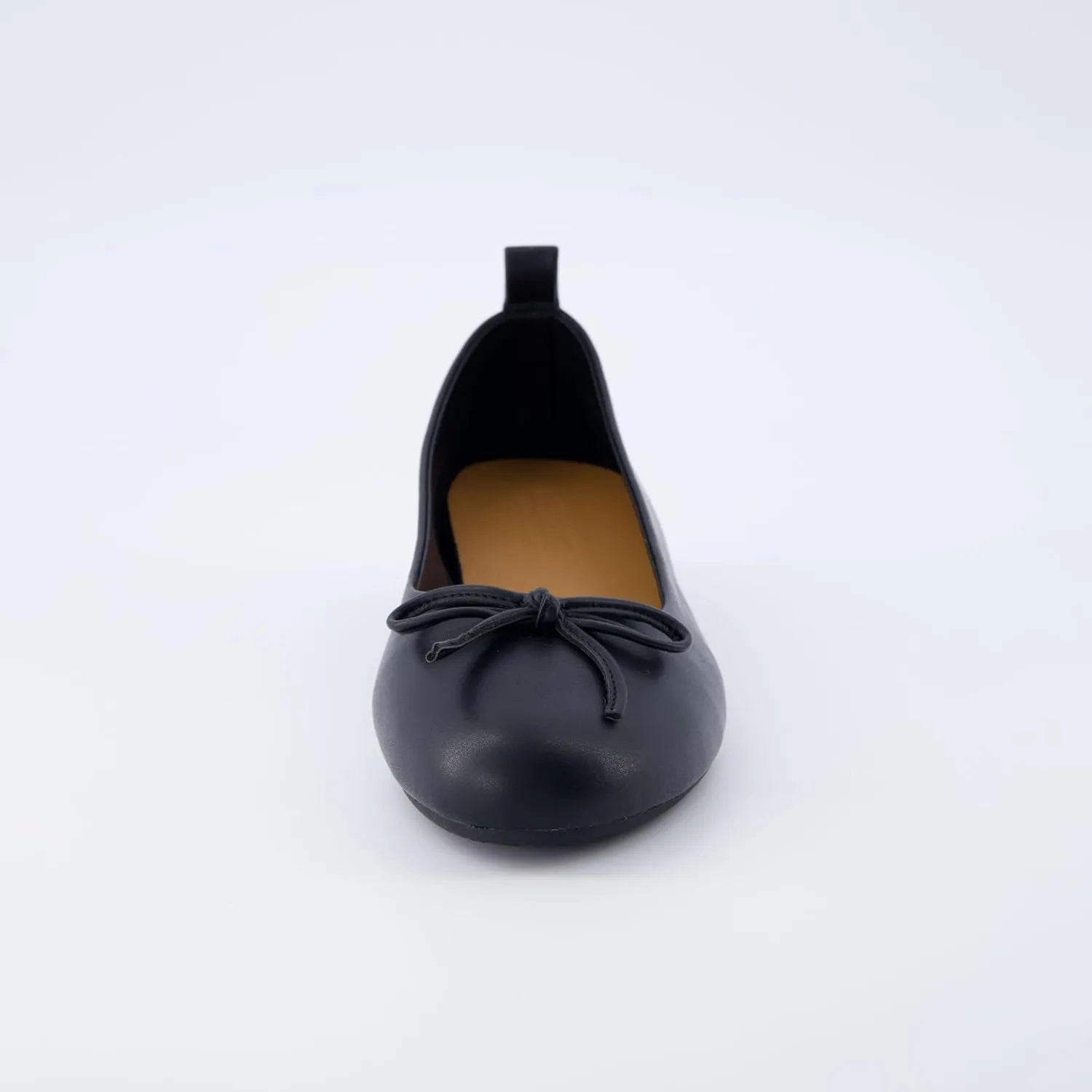 CUSHIONAIRE Women's Windy Hidden Wedge Bow Flat with  Memory Foam and Wide Widths Available