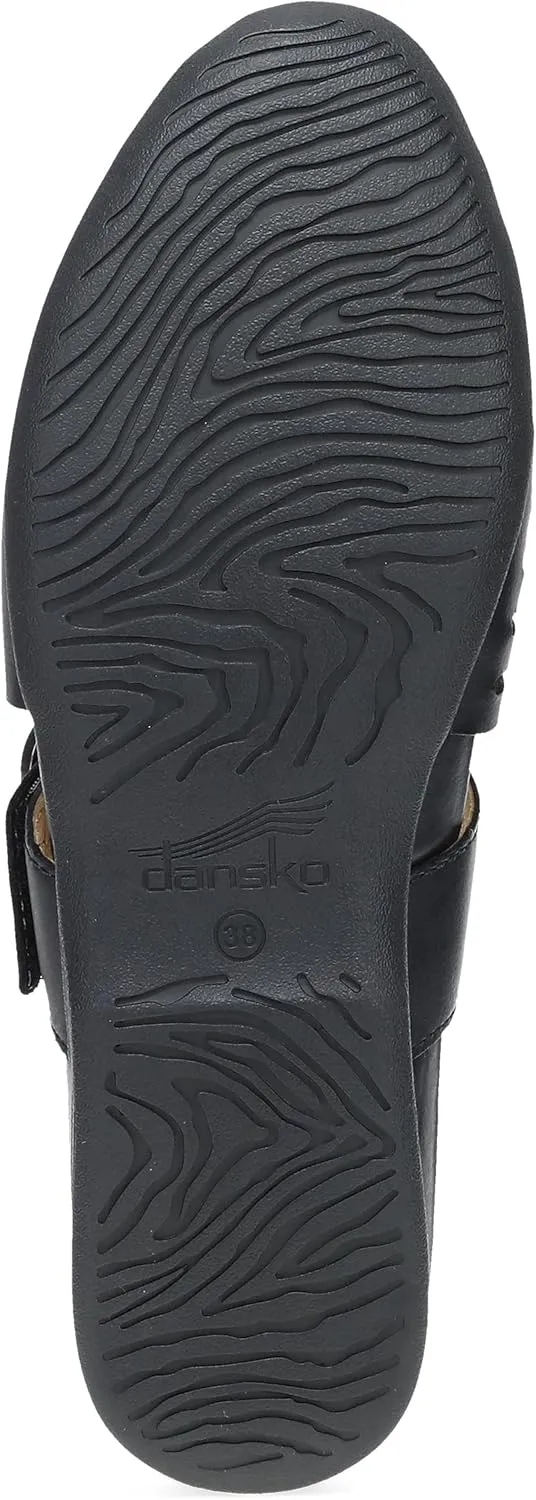 Dansko Leilani Huarache Mules for Women - Comfortable Flat Shoes with Arch Support - Lightweight Rubber Outsole