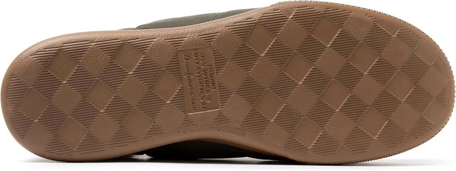 Dearfoams Men's Bryant Nylon Memory Foam Sport Lounge Bootie Slipper