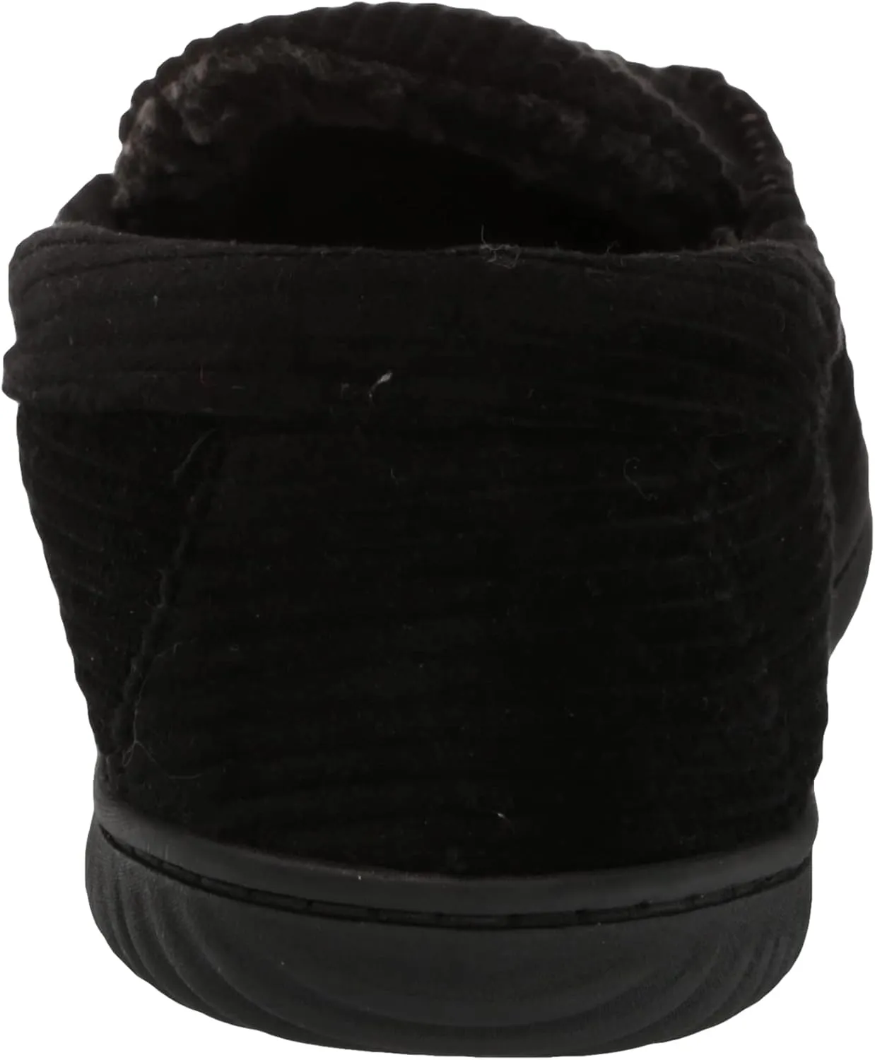 Dearfoams Men's Niles Corduroy Moccasin Slipper