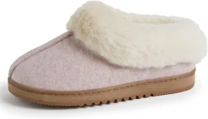 Dearfoams Women's Chloe Soft Knit Clog Slipper
