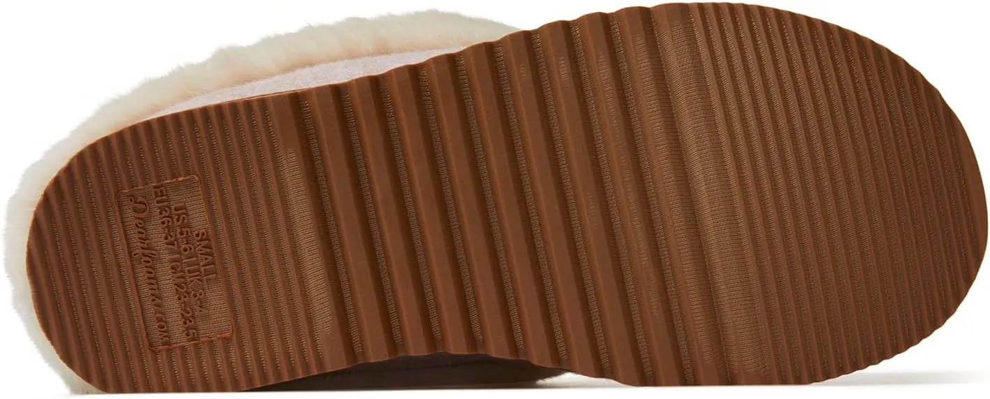 Dearfoams Women's Chloe Soft Knit Clog Slipper