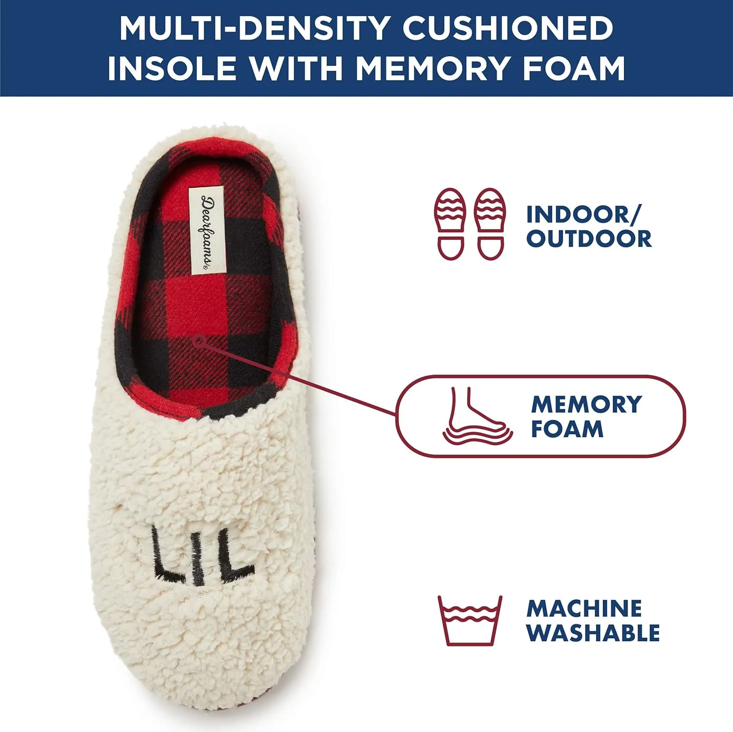 Dearfoams Women's Clog Slipper