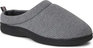 Dearfoams Women's Nathan Waffle Knit Clog Slipper