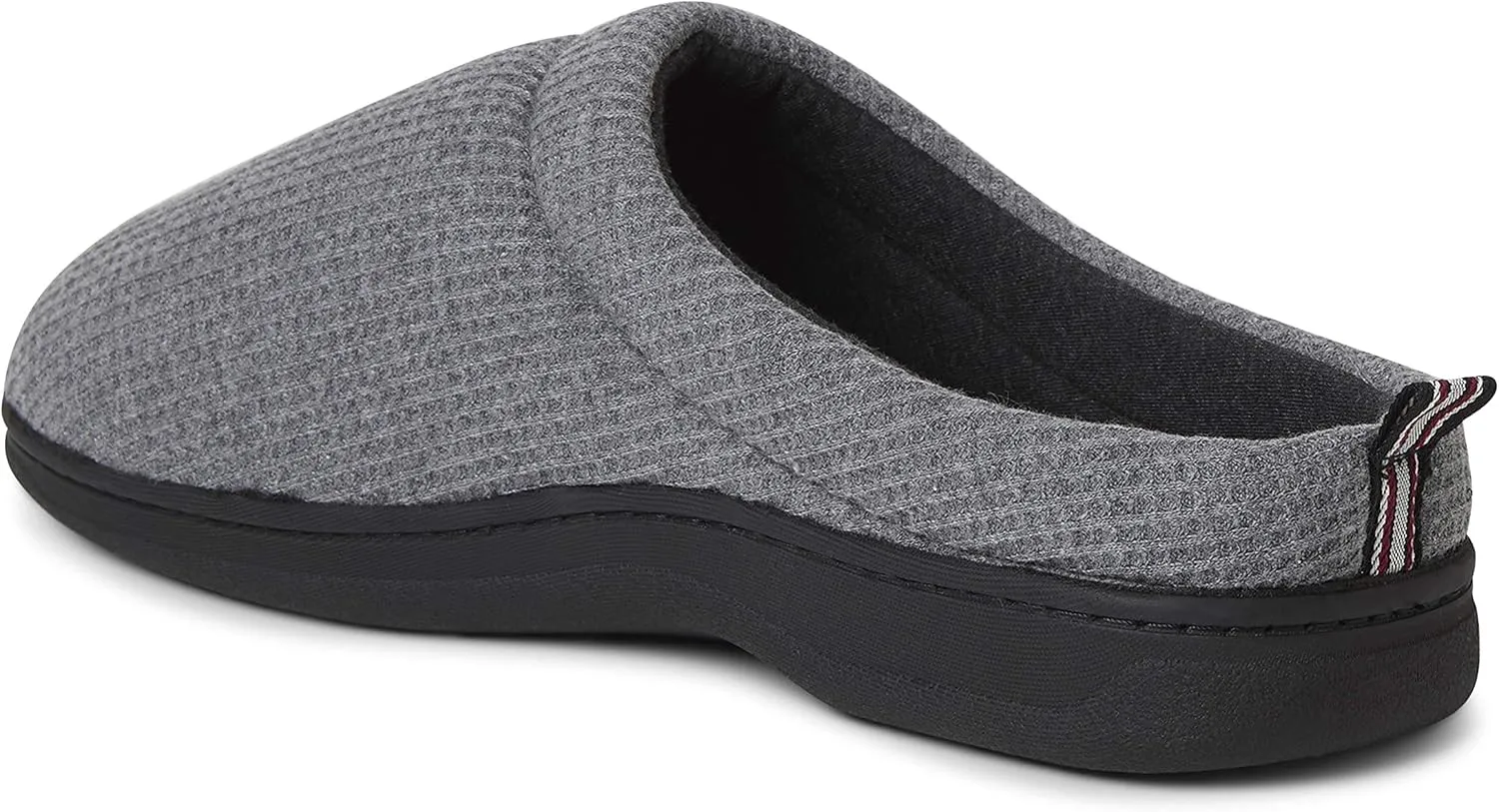 Dearfoams Women's Nathan Waffle Knit Clog Slipper