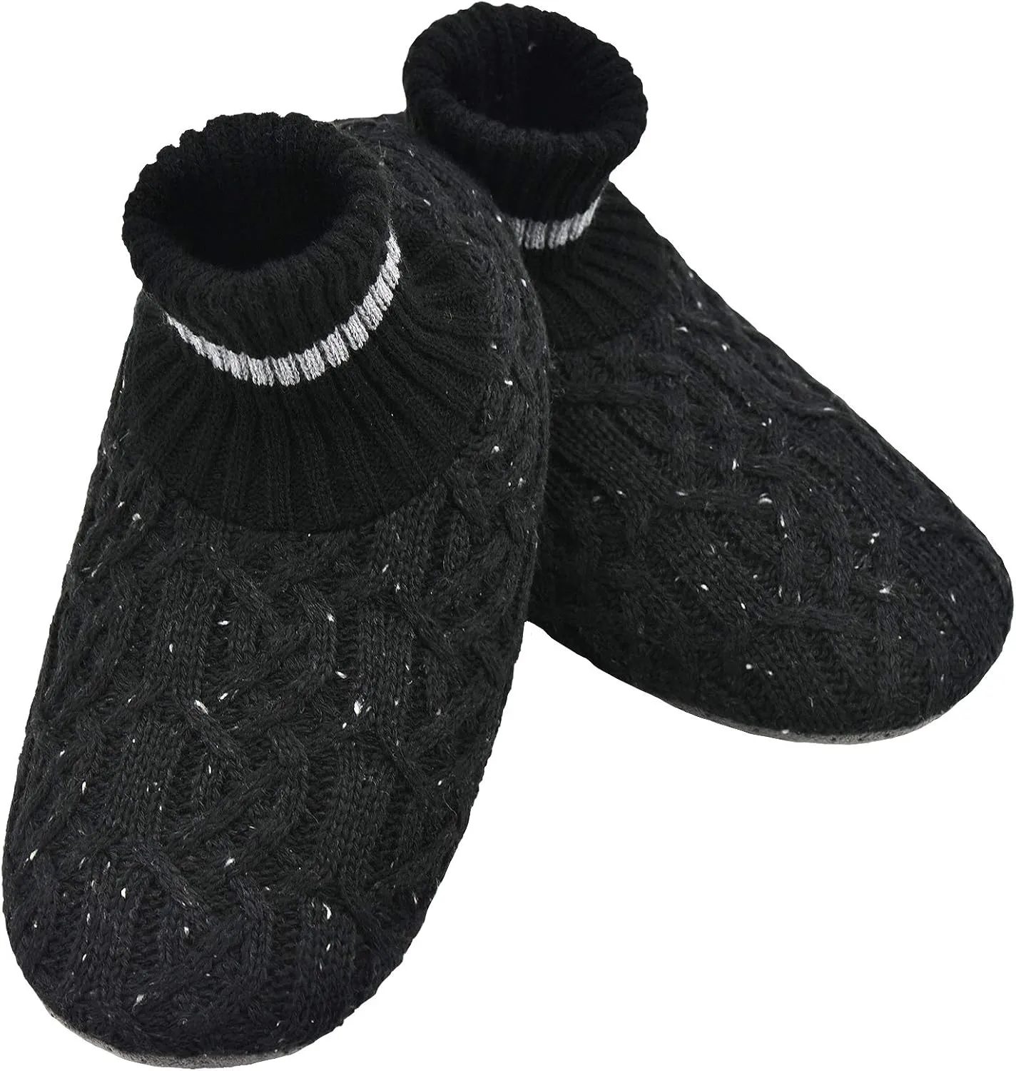 DICUIRD Men's Slippers Socks Autumn Winter Indoor Non-Skid House Slippers