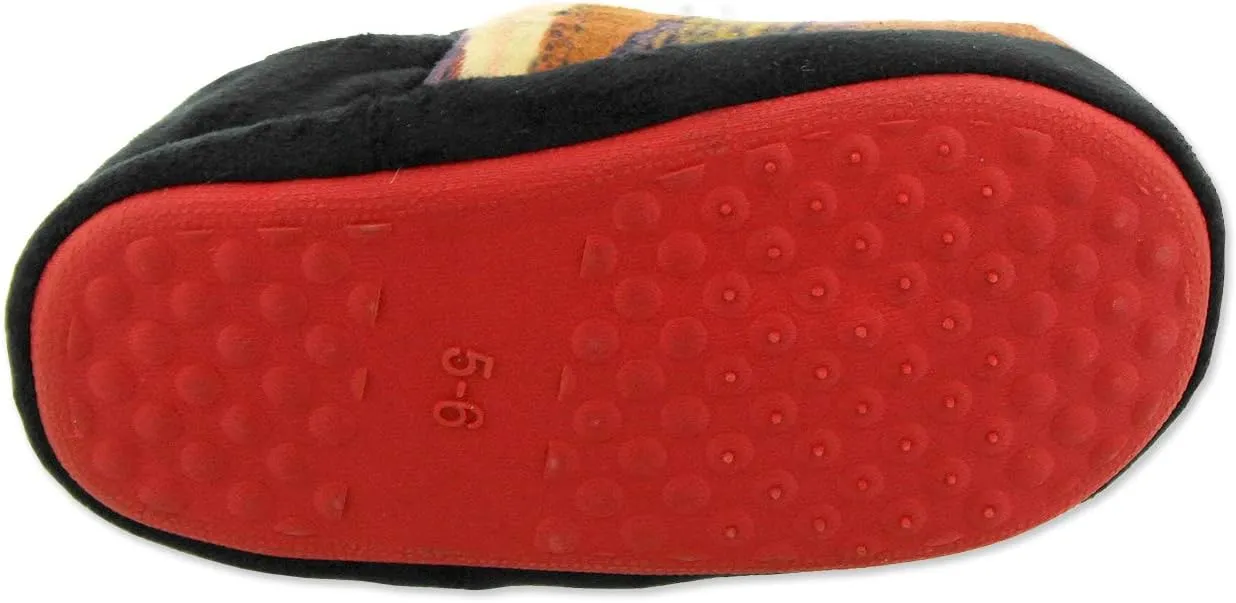 Disney Boys' Cars Lightning McQueen Plush Aline Slipper