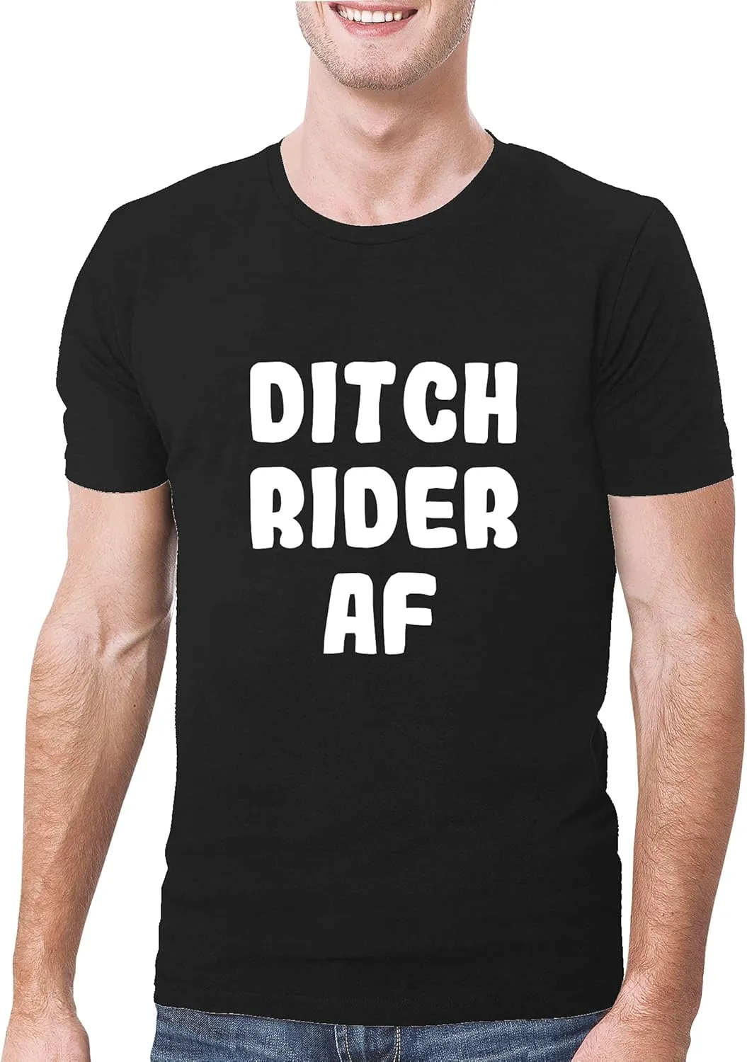 Ditch Rider AF - A Soft & Comfortable Men's T-Shirt