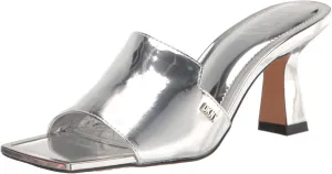 DKNY Women's Block Heel Square Toe Kailyn-Sandal Mule Heeled