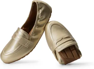 DREAM PAIRS Womens Loafers Foldable Ballet Loafer Flats for Women Round Toe Comfortable Light Weight Casual Slip-On Dress Shoes