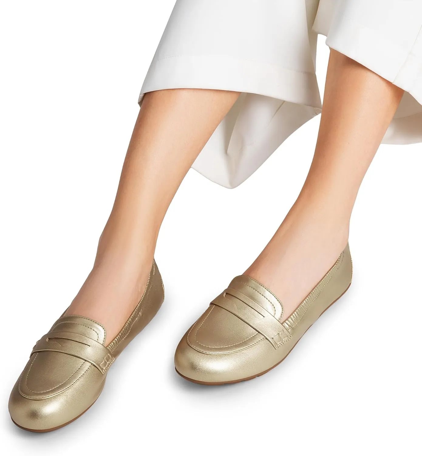 DREAM PAIRS Womens Loafers Foldable Ballet Loafer Flats for Women Round Toe Comfortable Light Weight Casual Slip-On Dress Shoes